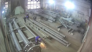 1-ZMK-finalnaya-zachistka-pered-okraskoj-300x169 Монтаж вытяжной трубы высотой 70 метров